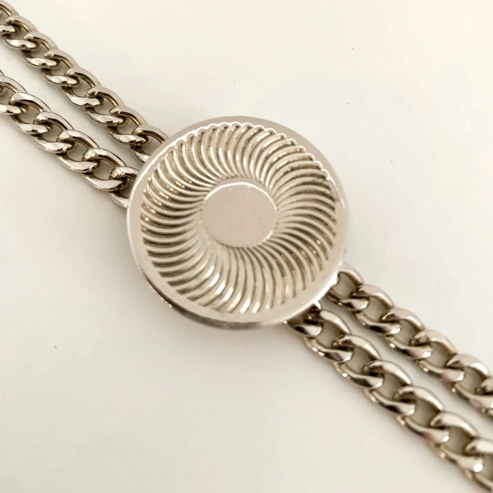 MOVING SALE | Women’s Vintage Jewelry, Silver Bolo Tie, One Size - Picture 3 of 6